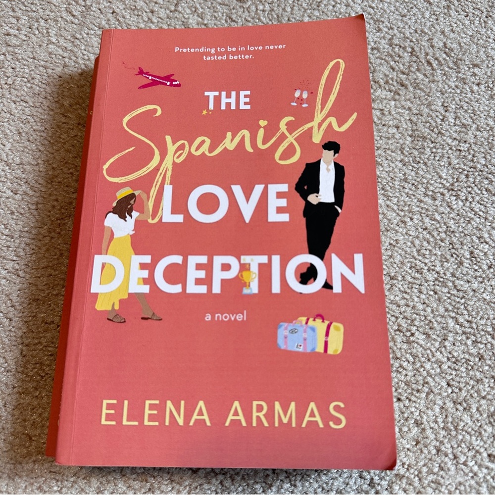 3/$15 - 2021 book - The Spanish Love Deception, by Elena Armas